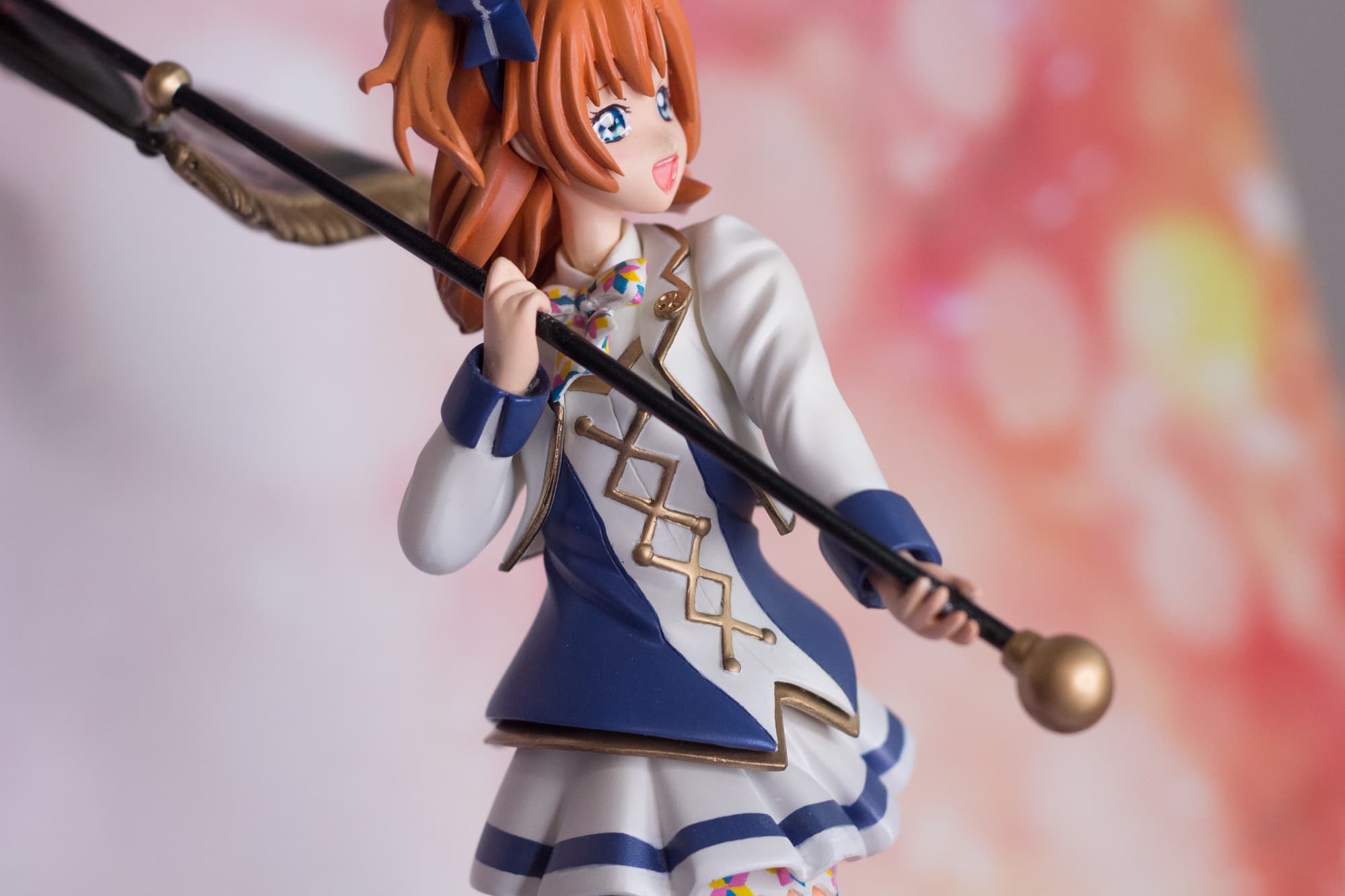 Honoka Carrying the Flag