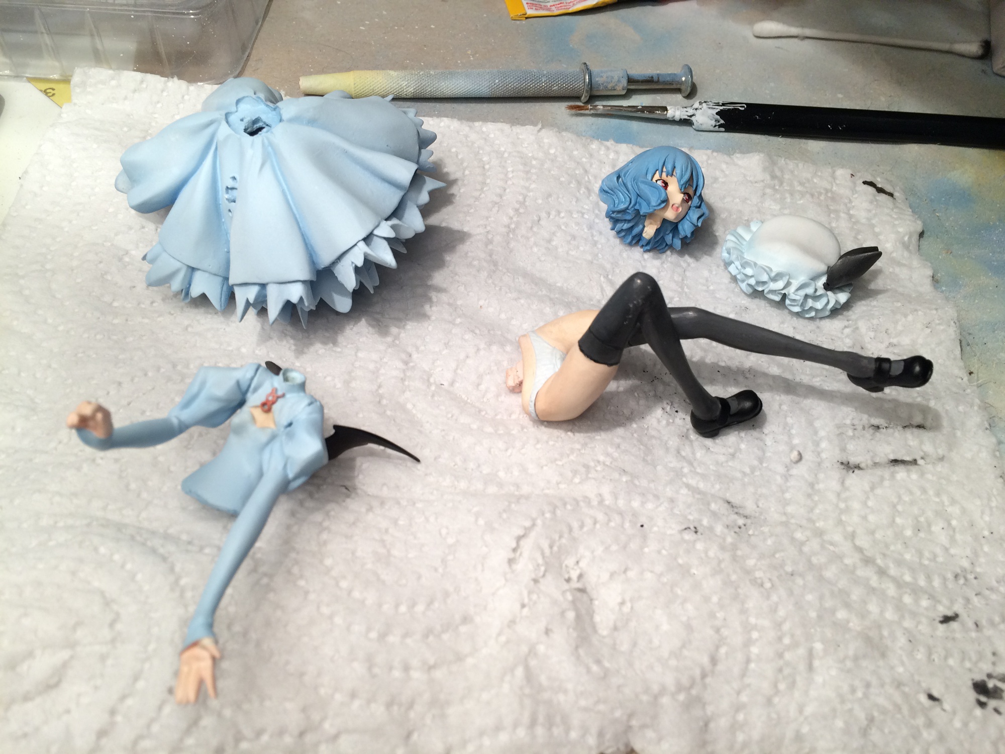 Remilia & Flandre Scarlet 1/10 [First GK] - garage-kit photo 41