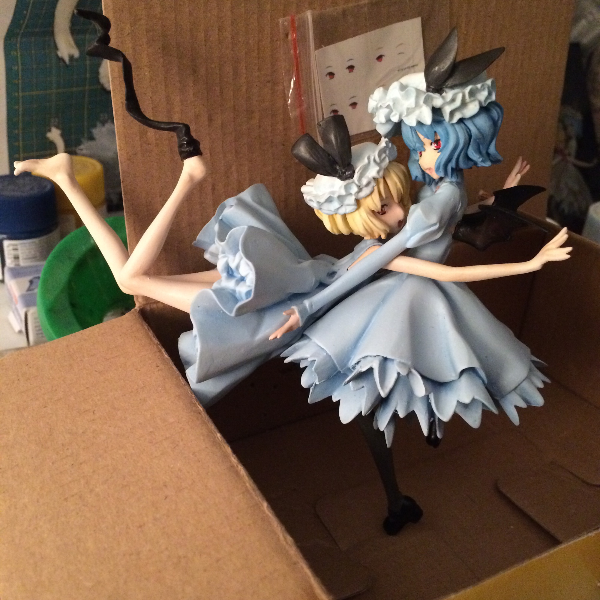 Remilia & Flandre Scarlet 1/10 [First GK] - garage-kit photo 48