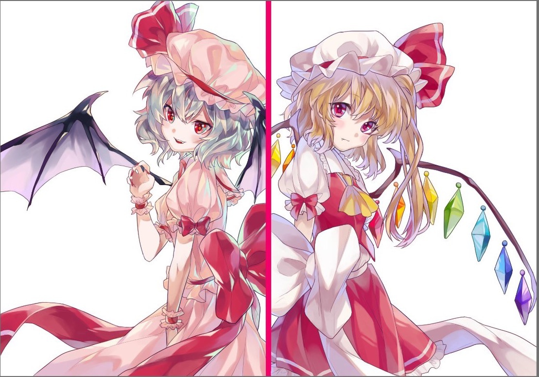 Remilia & Flandre Scarlet 1/10 [First GK] - garage-kit photo 68