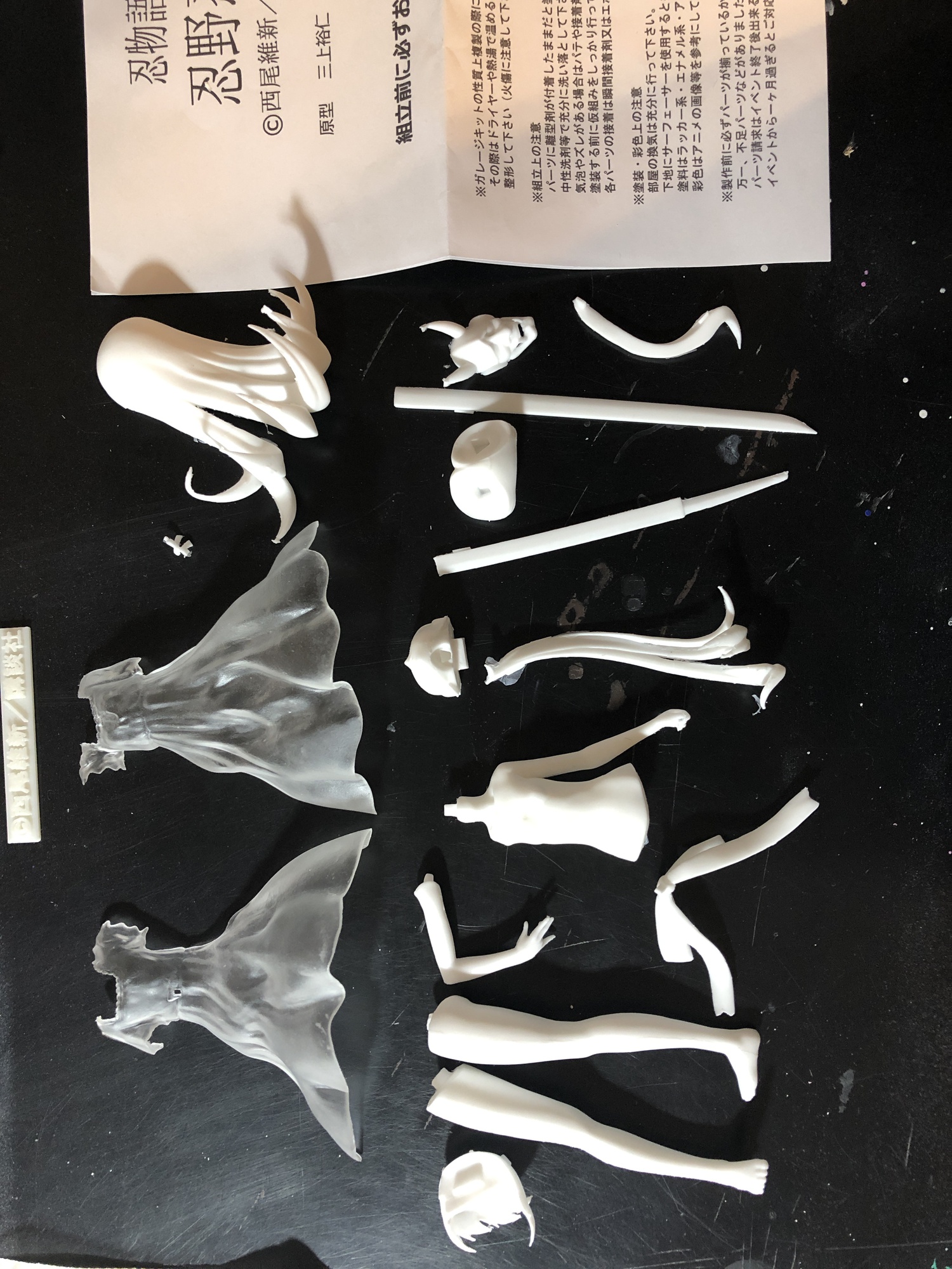A Whale of a Tale About a Little Kit [GK Shinobu Oshino by Moineau] - garage-kit photo 3