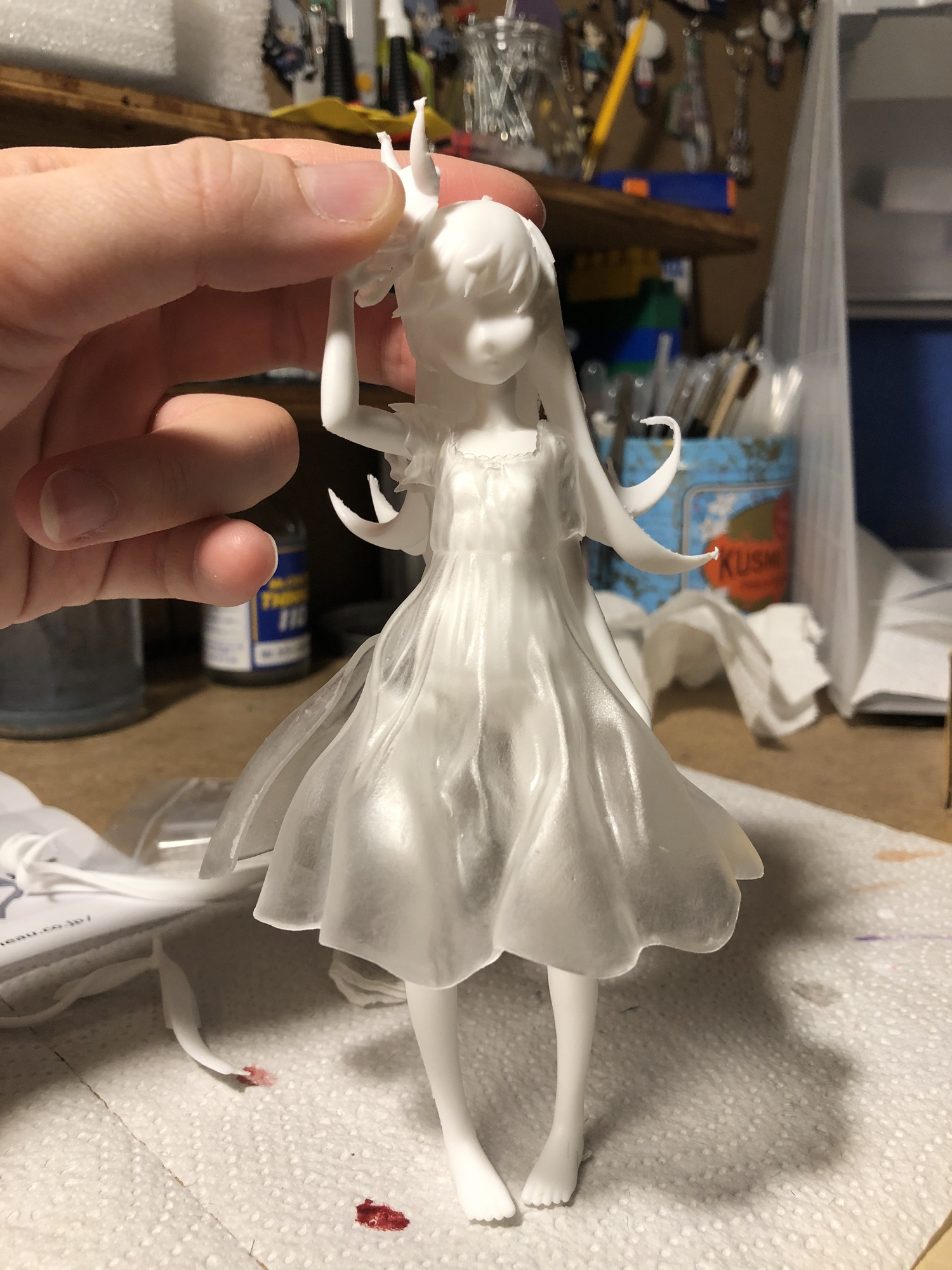 A Whale of a Tale About a Little Kit [GK Shinobu Oshino by Moineau] - garage-kit photo 4