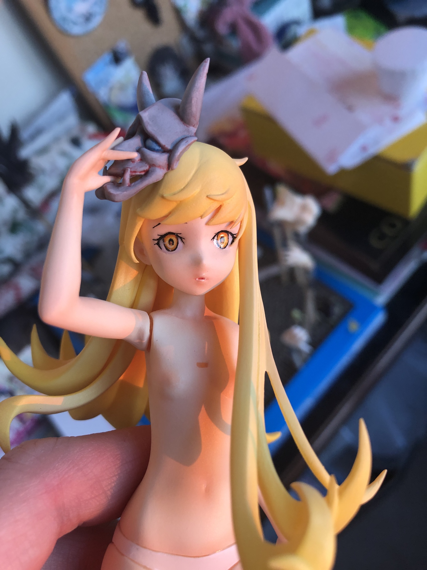 A Whale of a Tale About a Little Kit [GK Shinobu Oshino by Moineau] - garage-kit photo 32