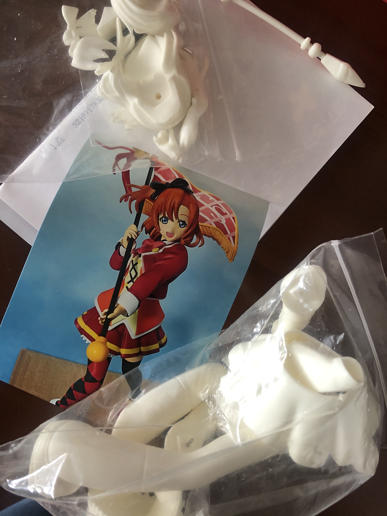 Honoka Carrying the Flag - garage-kit photo 4