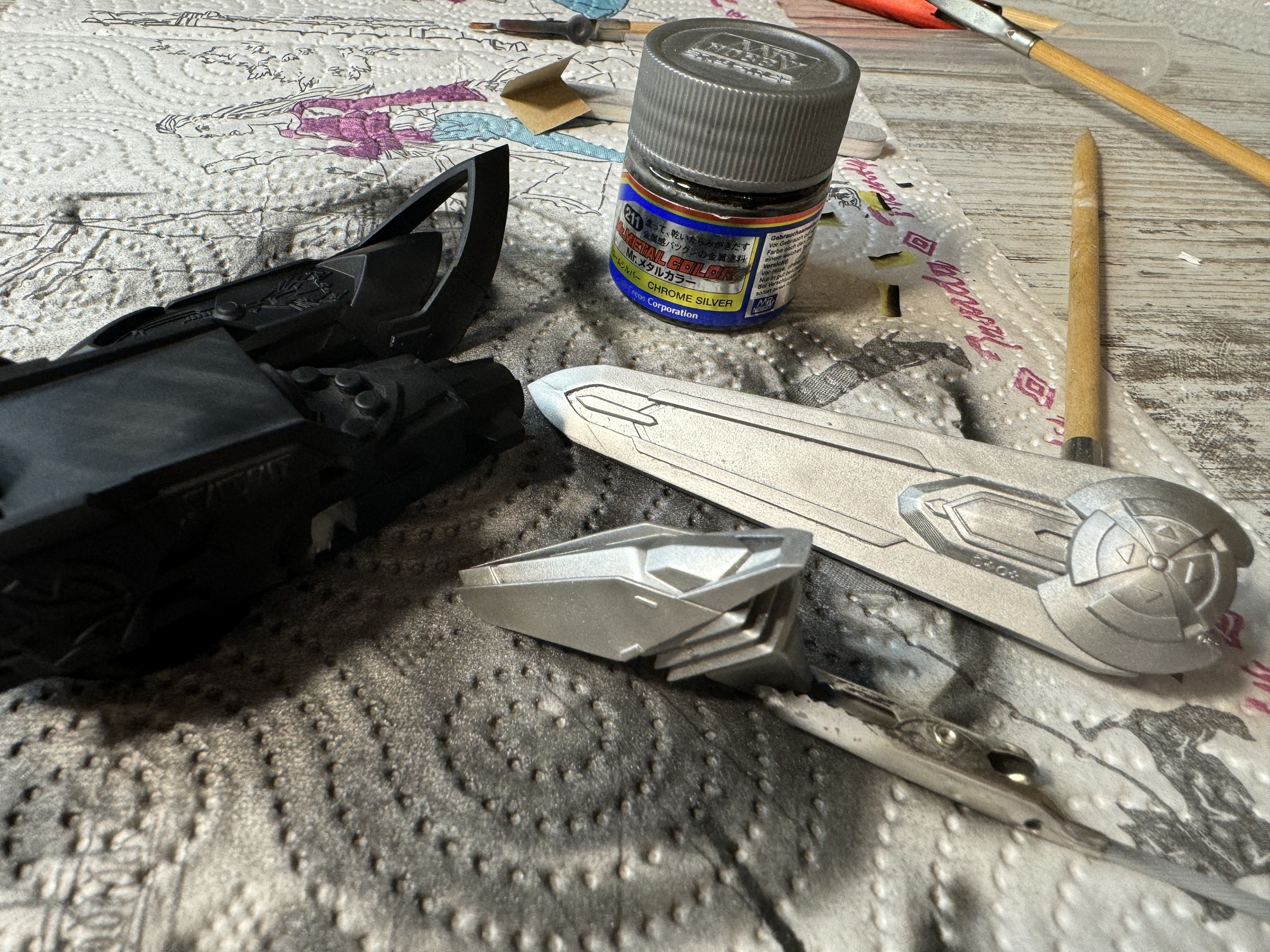 A Tale of Silver Wolf, the Silver-Sided Wolf! - garage-kit photo 14