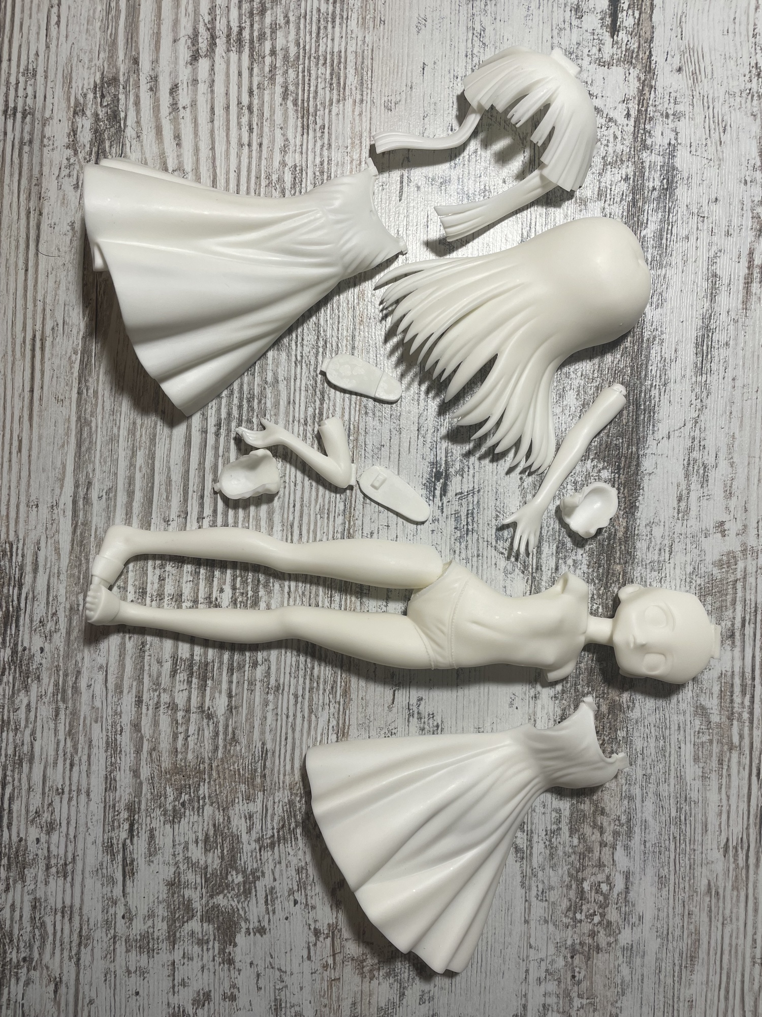 Furude Rika: Garage Kit vs Prepainted - garage-kit photo 5