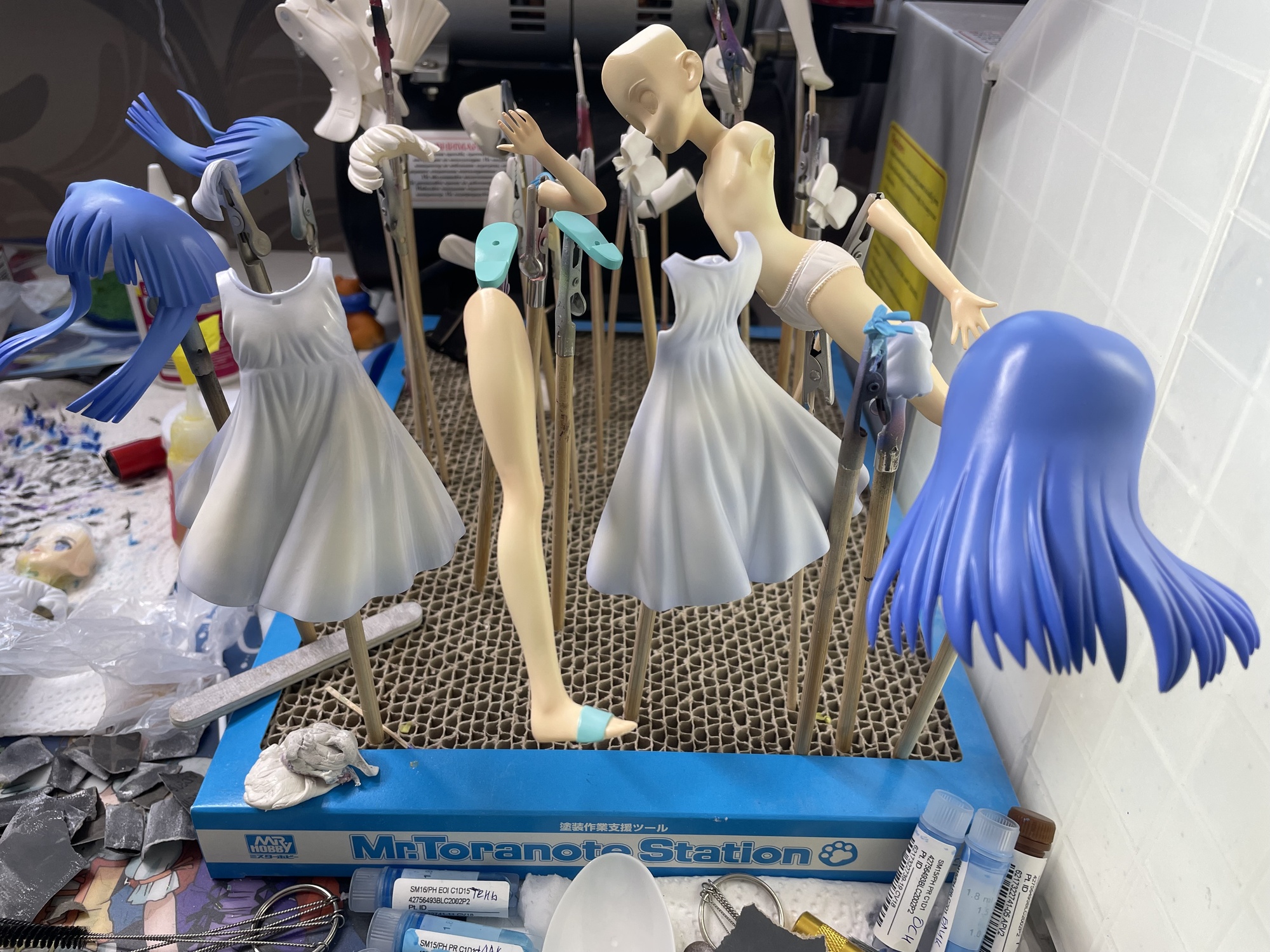 Furude Rika: Garage Kit vs Prepainted - garage-kit photo 7