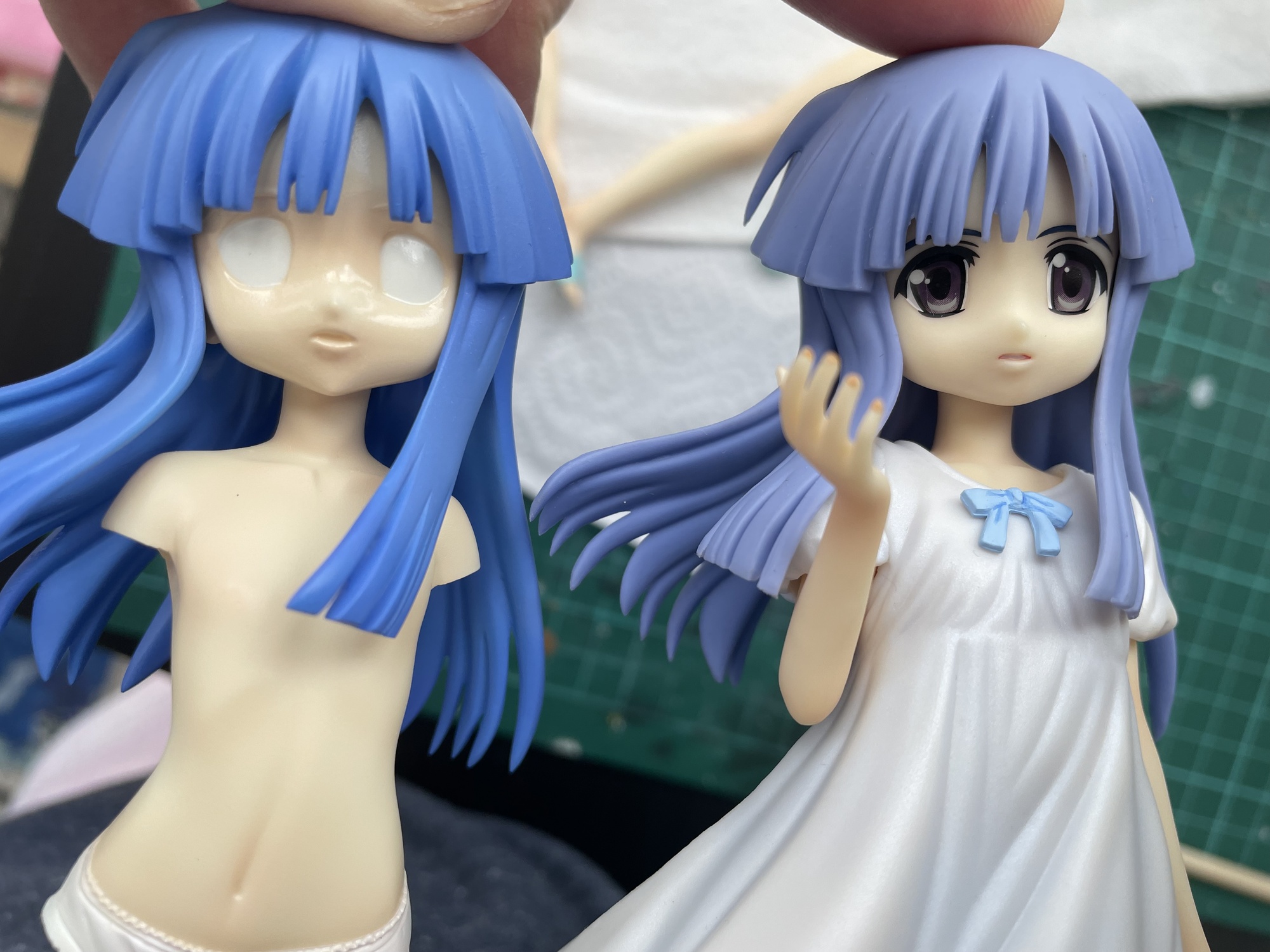 Furude Rika: Garage Kit vs Prepainted - garage-kit photo 8