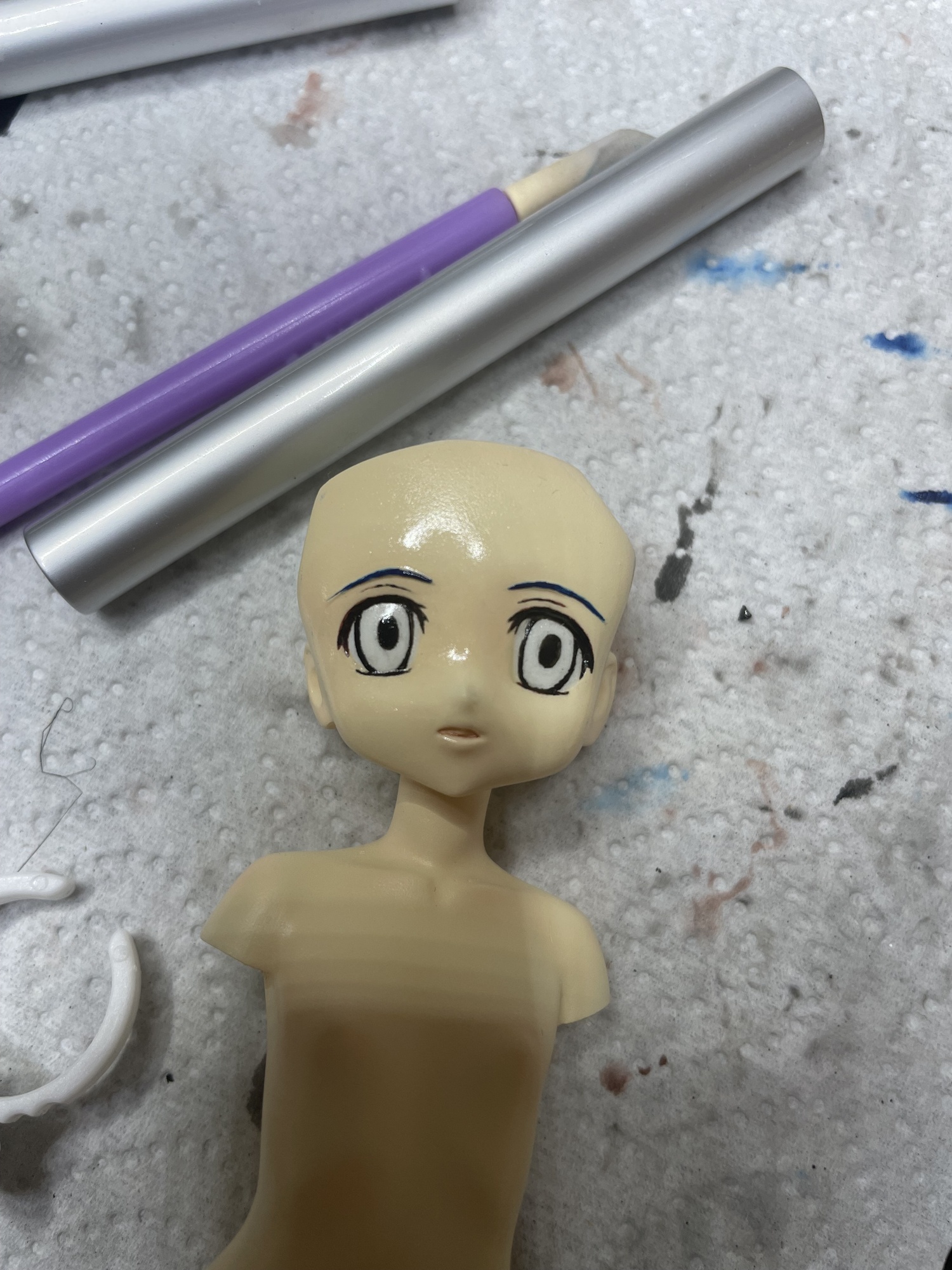 Furude Rika: Garage Kit vs Prepainted - garage-kit photo 10