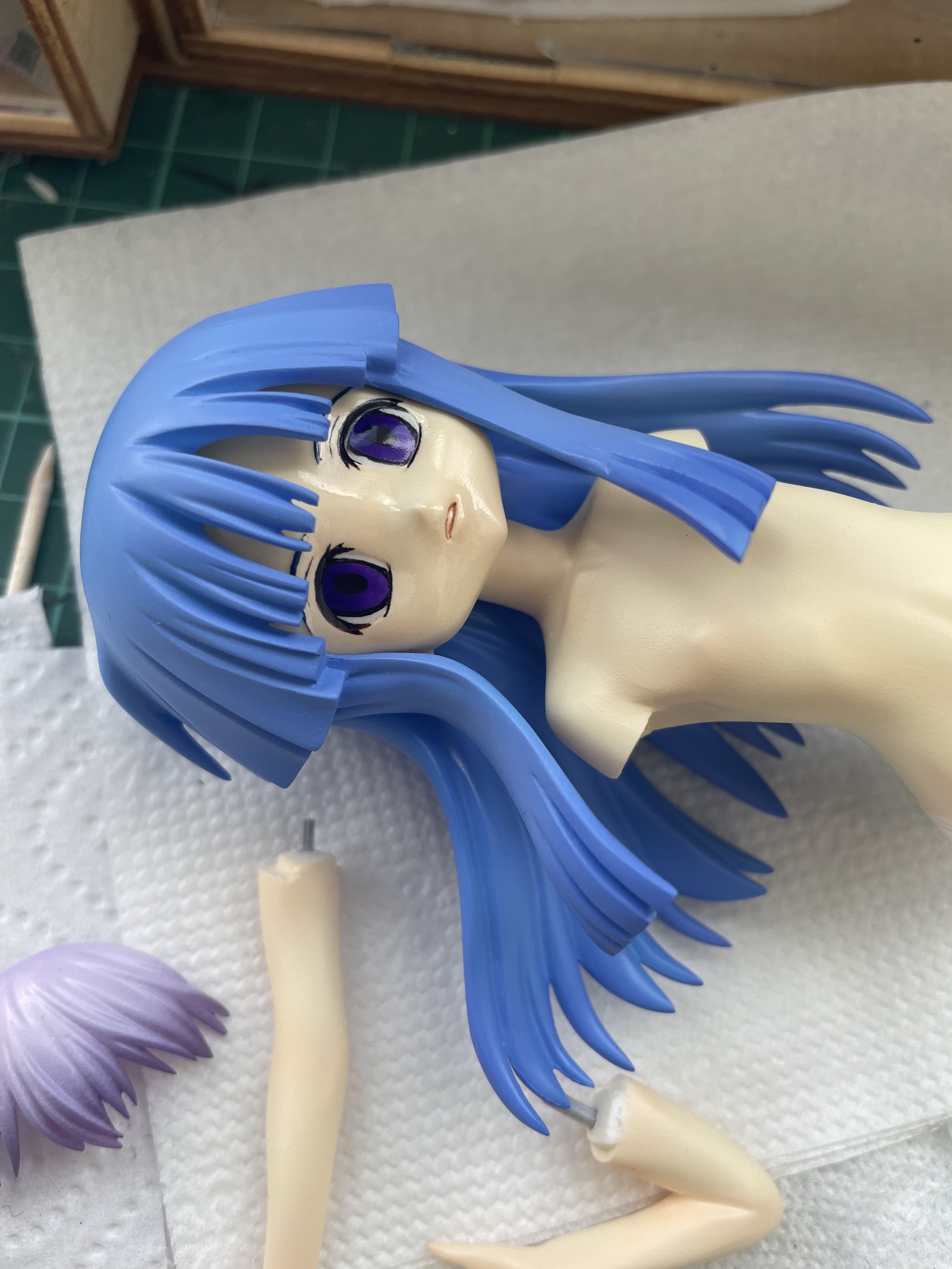 Furude Rika: Garage Kit vs Prepainted - garage-kit photo 12